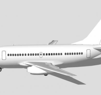 波音飞机SU模型下载_sketchup草图大师SKP模型