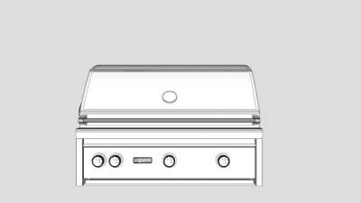 内置烧烤箱SU模型下载_sketchup草图大师SKP模型