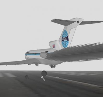 泛美航空飞机SU模型下载_sketchup草图大师SKP模型