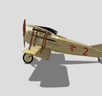 飞机飞行员SU模型下载_sketchup草图大师SKP模型