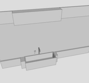 洗手槽SU模型下载_sketchup草图大师SKP模型