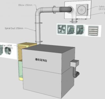 激光切割机设备SU模型下载_sketchup草图大师SKP模型