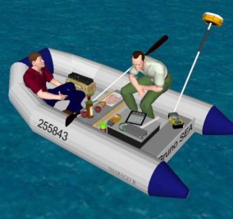 测深仪器SU模型下载_sketchup草图大师SKP模型