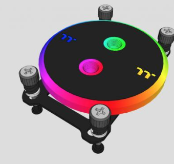 华丽照明冷却设备SU模型下载_sketchup草图大师SKP模型