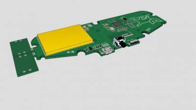 游戏蓝牙芯片SU模型下载_sketchup草图大师SKP模型