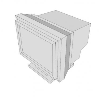 监控设备SU模型下载_sketchup草图大师SKP模型