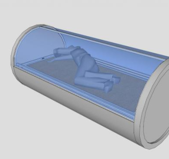 医疗停滞舱SU模型下载_sketchup草图大师SKP模型