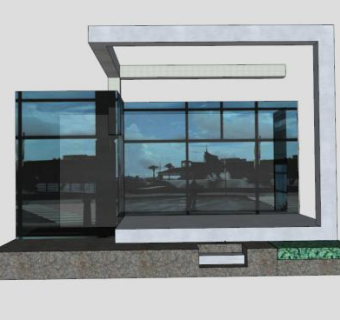 门禁设备SU模型下载_sketchup草图大师SKP模型