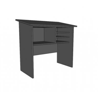 客户门禁表SU模型下载_sketchup草图大师SKP模型