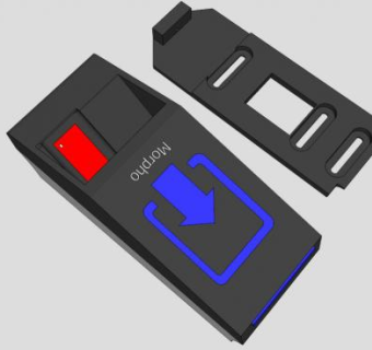 生物识别阅读器SU模型下载_sketchup草图大师SKP模型