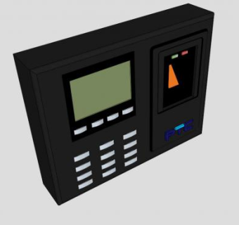 指纹门禁设备SU模型下载_sketchup草图大师SKP模型