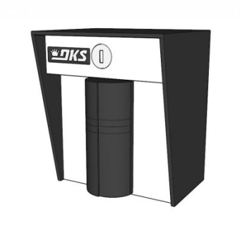 独立门禁读卡器SU模型下载_sketchup草图大师SKP模型