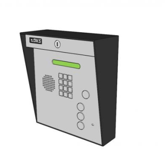 程控电话录入系统SU模型下载_sketchup草图大师SKP模型