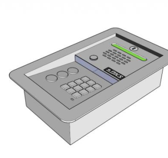电话输入系统设备SU模型下载_sketchup草图大师SKP模型