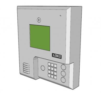 型程控电话录入系统SU模型下载_sketchup草图大师SKP模型