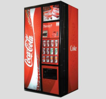可口可乐自动售货机SU模型下载_sketchup草图大师SKP模型