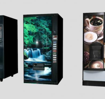 综合咖啡自动售货机SU模型下载_sketchup草图大师SKP模型