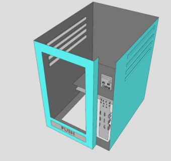 桥溪自动售货机SU模型下载_sketchup草图大师SKP模型