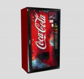 可口可乐机SU模型下载_sketchup草图大师SKP模型