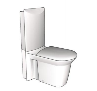 现代坐式厕所SU模型下载_sketchup草图大师SKP模型