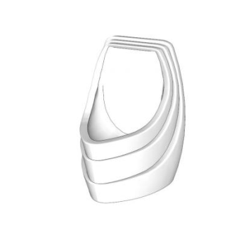 无水便斗SU模型下载_sketchup草图大师SKP模型