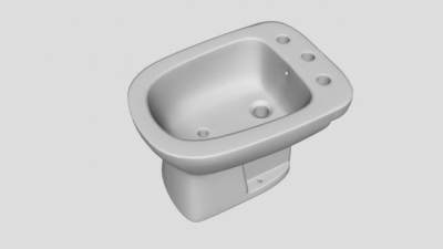 落地式小便器SU模型下载_sketchup草图大师SKP模型