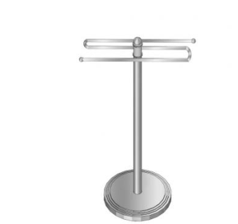 独立式毛巾架SU模型下载_sketchup草图大师SKP模型