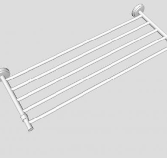 浴室浴巾杆SU模型下载_sketchup草图大师SKP模型