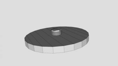 淋浴喷头SU模型下载_sketchup草图大师SKP模型