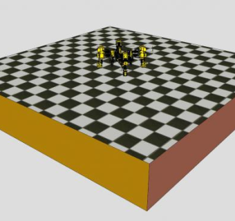 鬼海星机器人SU模型下载_sketchup草图大师SKP模型