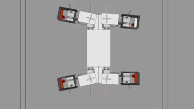 机器人设备SU模型下载_sketchup草图大师SKP模型