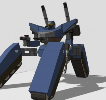 机器人机械四足SU模型下载_sketchup草图大师SKP模型