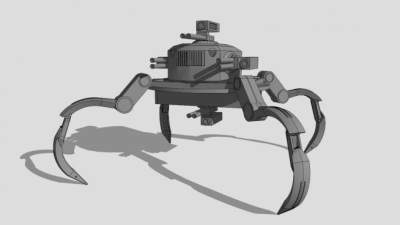 机械工程设备SU模型下载_sketchup草图大师SKP模型