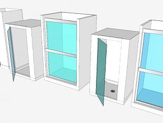 多款室内淋浴房SU模型下载_sketchup草图大师SKP模型