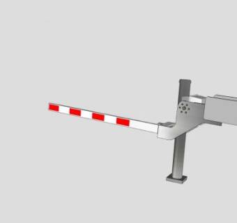 小型铁路行人过街口SU模型下载_sketchup草图大师SKP模型