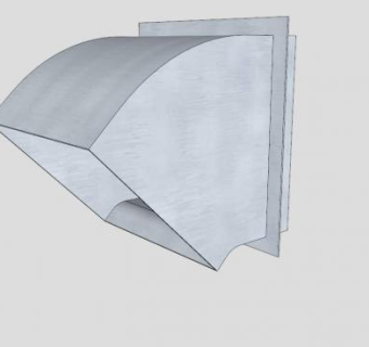 工业设备排气扇SU模型下载_sketchup草图大师SKP模型