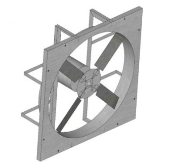 纽约鼓风机排风机SU模型下载_sketchup草图大师SKP模型