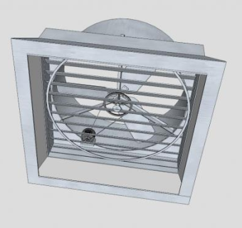 排气风扇SU模型下载_sketchup草图大师SKP模型