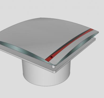 排气风扇内部设备SU模型下载_sketchup草图大师SKP模型