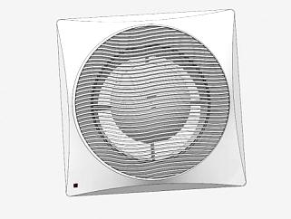 排气风扇设备SU模型下载_sketchup草图大师SKP模型