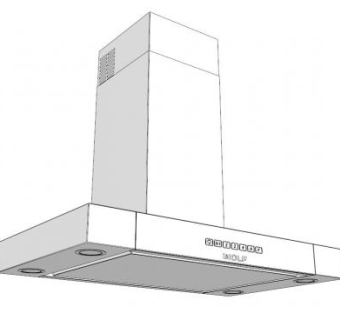 电器排气扇SU模型下载_sketchup草图大师SKP模型
