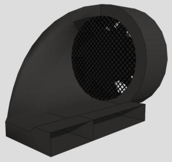 涡轮箱风扇SU模型下载_sketchup草图大师SKP模型