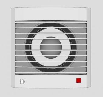 帕劳装饰排气扇SU模型下载_sketchup草图大师SKP模型