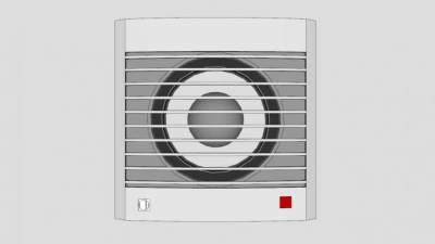帕劳装饰排气扇SU模型下载_sketchup草图大师SKP模型