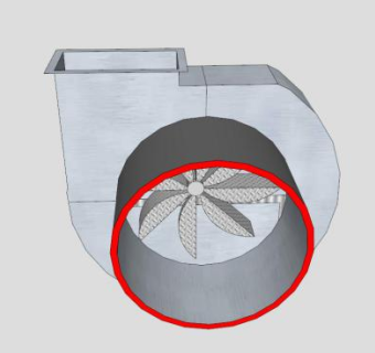 工业抽风机SU模型下载_sketchup草图大师SKP模型