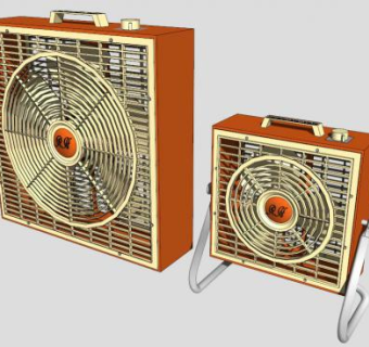 经典风扇SU模型下载_sketchup草图大师SKP模型