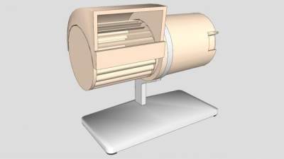 风机抽风机SU模型下载_sketchup草图大师SKP模型