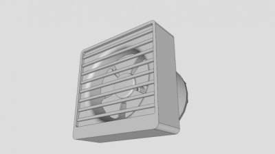 通风抽风扇SU模型下载_sketchup草图大师SKP模型