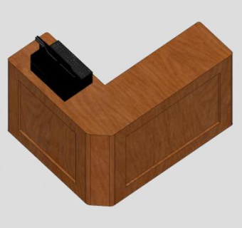 计数器收款机SU模型下载_sketchup草图大师SKP模型