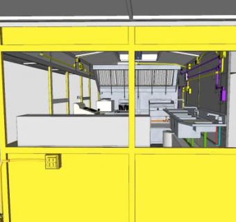 多功能餐饮卡车SU模型下载_sketchup草图大师SKP模型